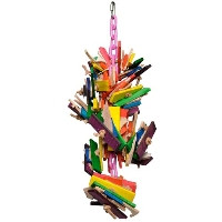 Colorful Bunches of Leather