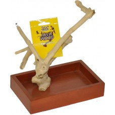 Java Wood Table Top Playstand XS