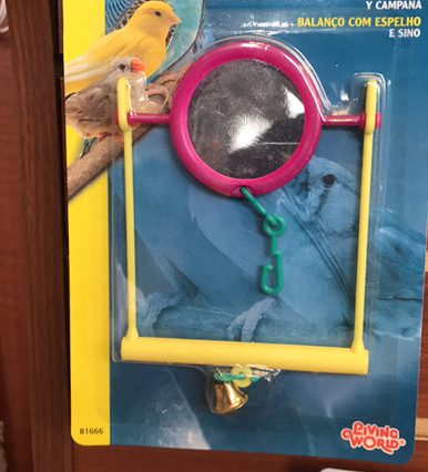 Landing Perch With Mirror