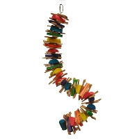 Leather And Blocks Long Toy