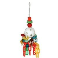 Wiffle Ball With Plastic Chain