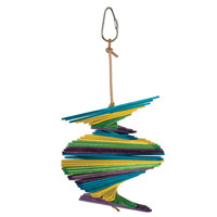 Wood Sticks Leather Toy